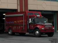 1701 (renumbered 501) - Drummondville, Quebec - Unité de service 1998 International 4900 Utility Truck